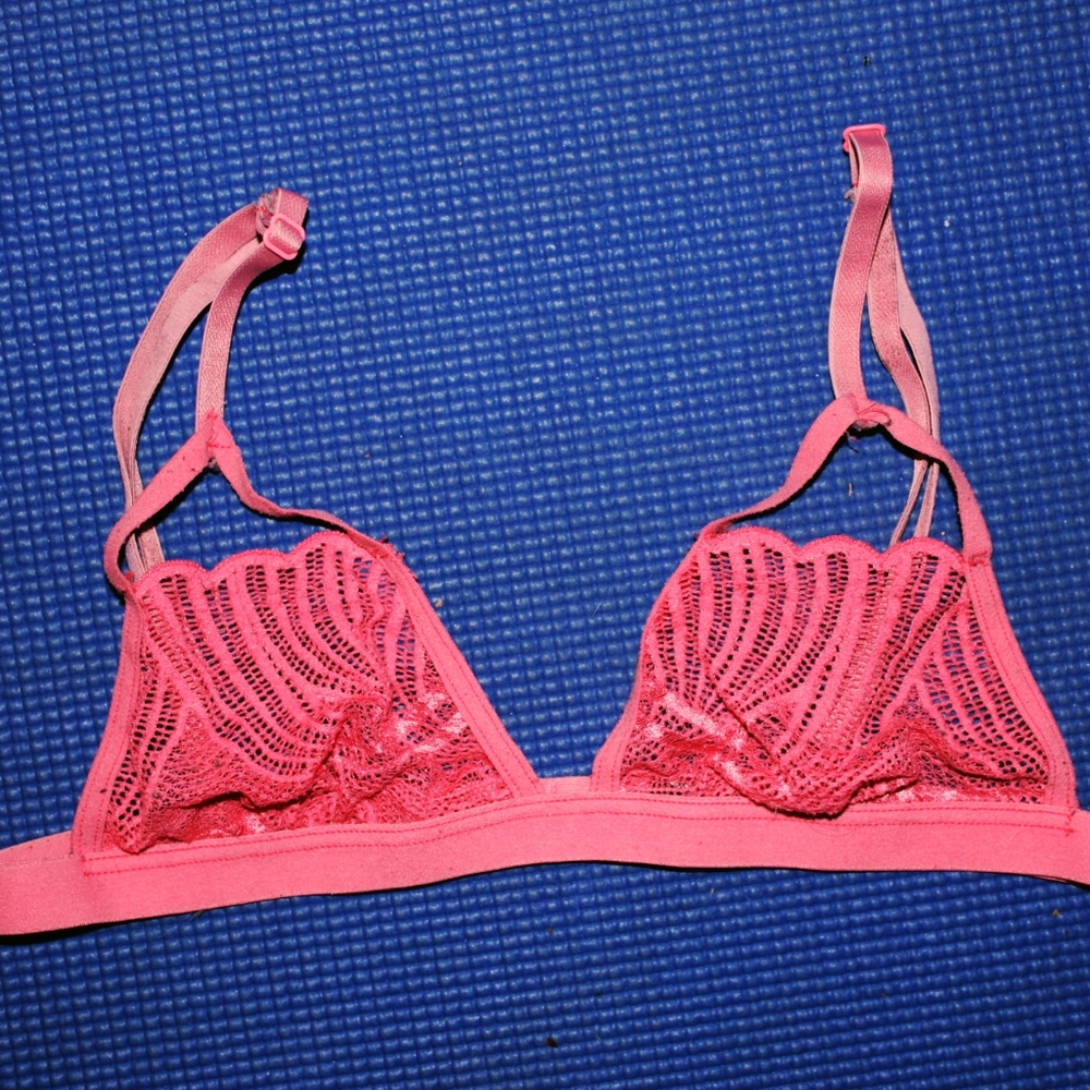 Pink bralette